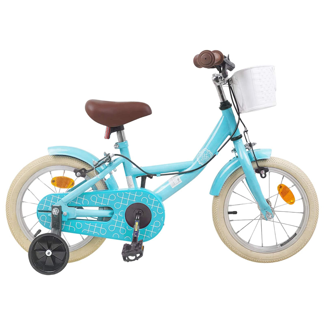 vidaXL Bicicleta Infantil 12 Pulgadas para 2-4 años Azul Claro
