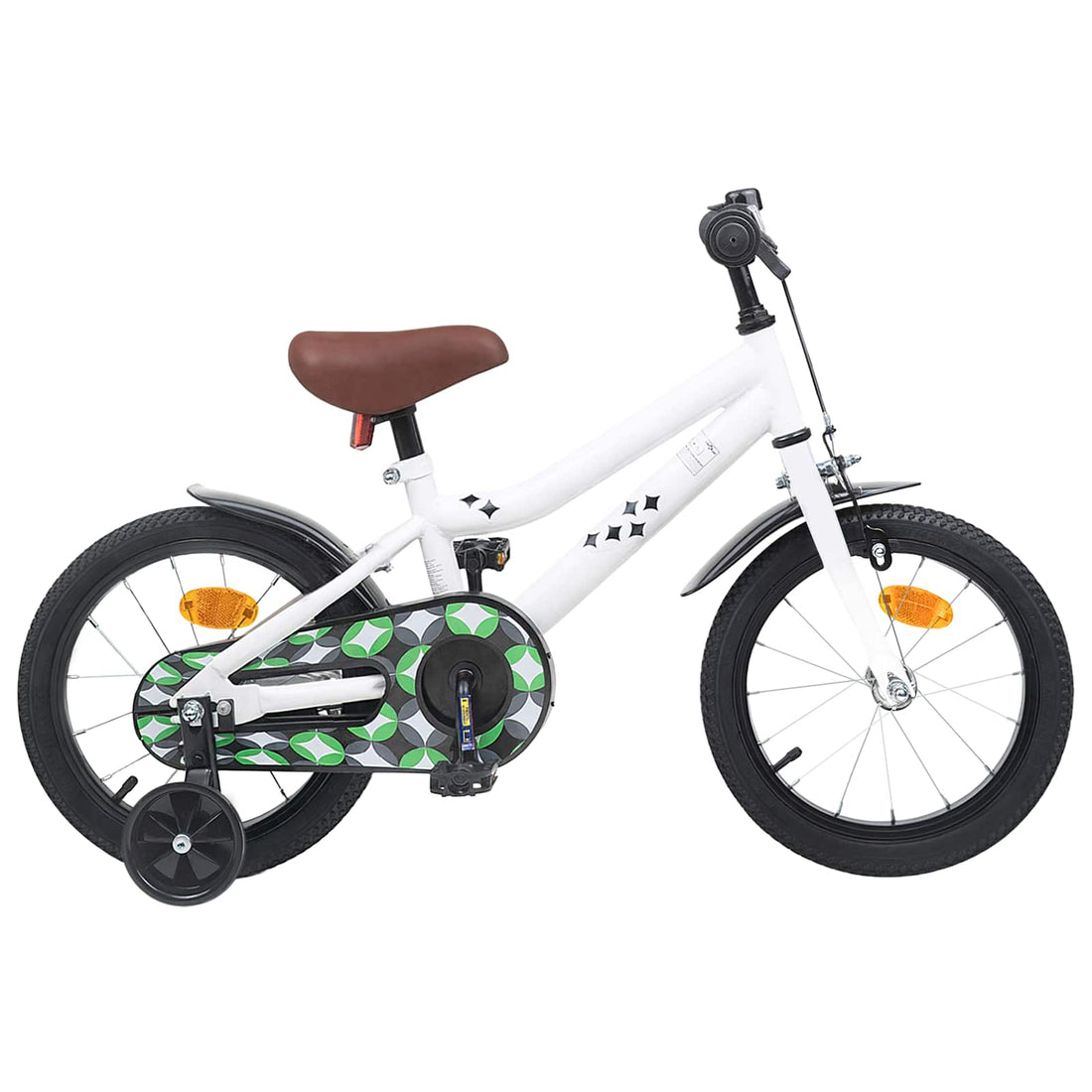 vidaXL Bicicleta Infantil 12 Pulgadas para 2-4 años Blanco
