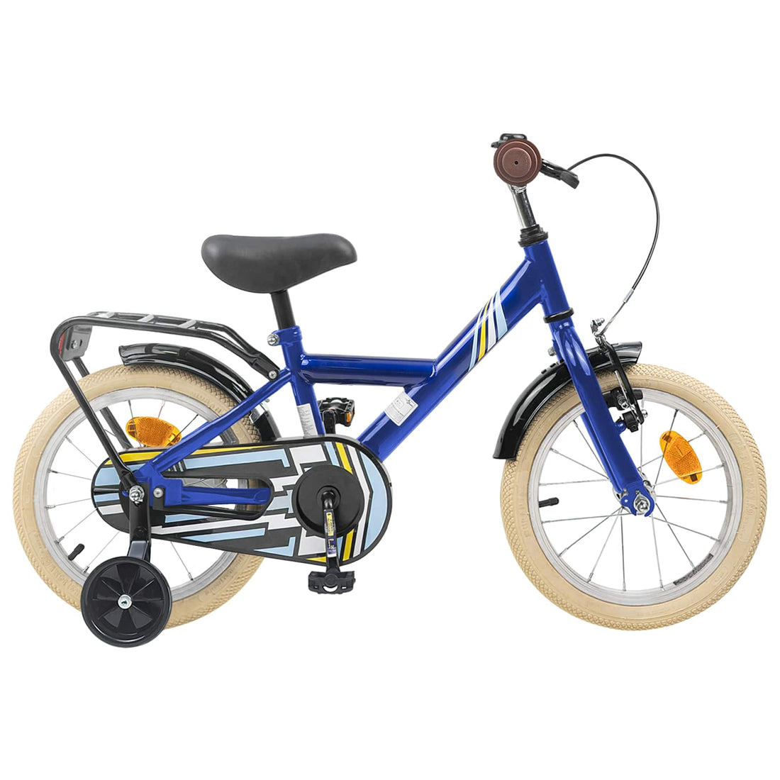 vidaXL Bicicleta Infantil 16 Pulgadas para niños de 4 a 6 años