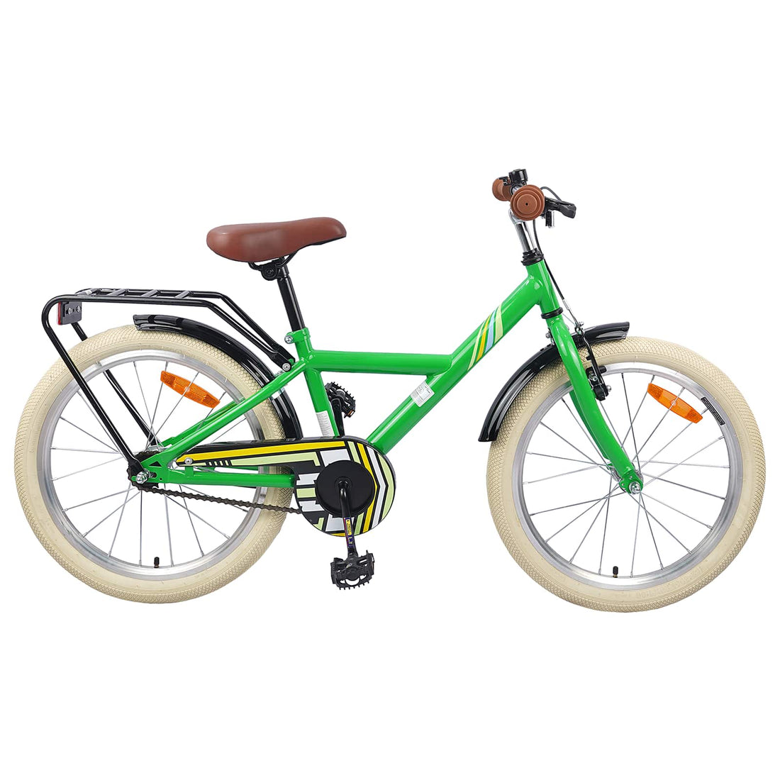 vidaXL Bicicleta Infantil 20 Pulgadas para 6-11 años Verde