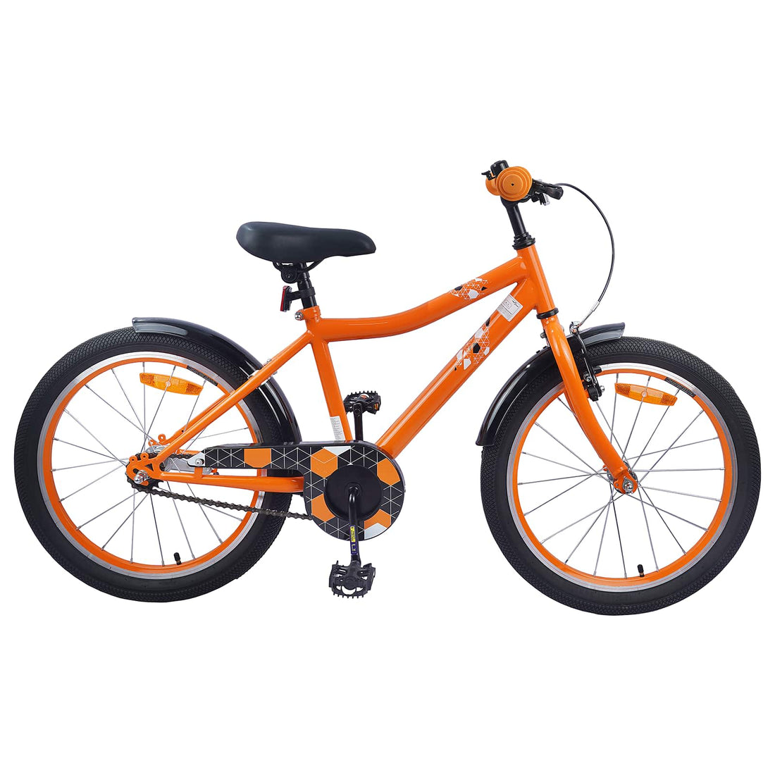 vidaXL Bicicleta Infantil 20 Pulgadas para 6-11 años Naranja