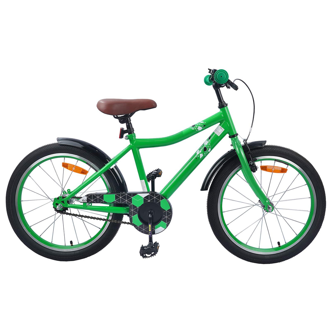 vidaXL Bicicleta Infantil 20 Pulgadas para 6-11 años Verde