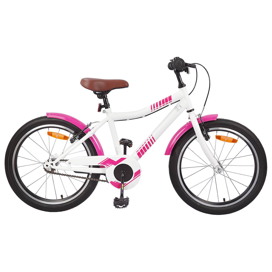 vidaXL Bicicleta Infantil 18 Pulgadas para 5-7 años Rosa
