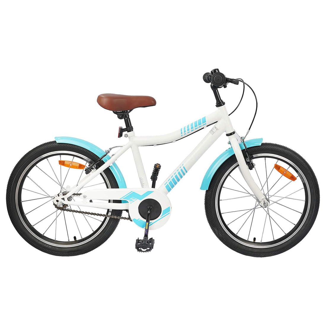 vidaXL Bicicleta Infantil 24 Pulgadas para 8-12 años Azul Claro