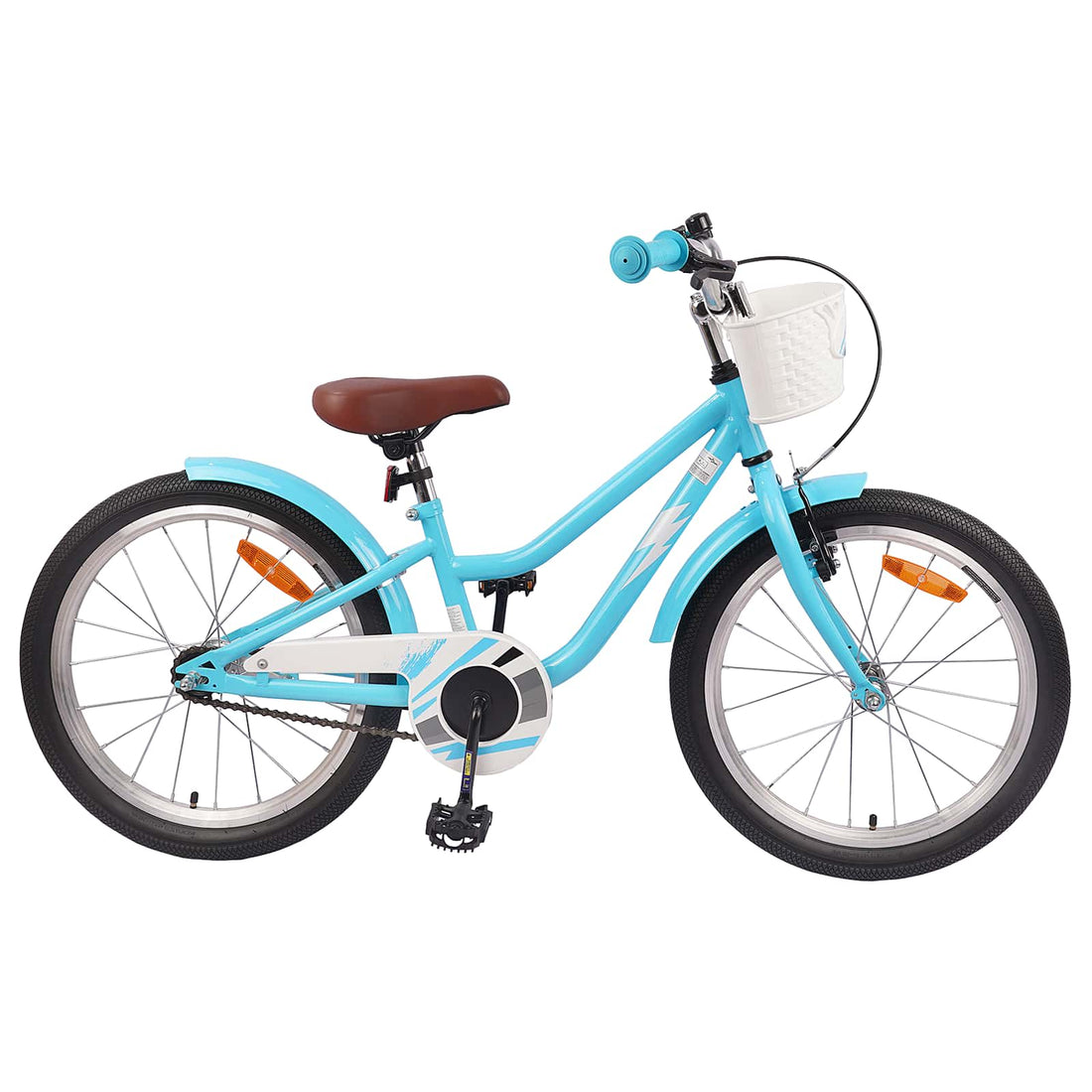 vidaXL Bicicleta Infantil 20 Pulgadas para 6-11 años Azul Claro
