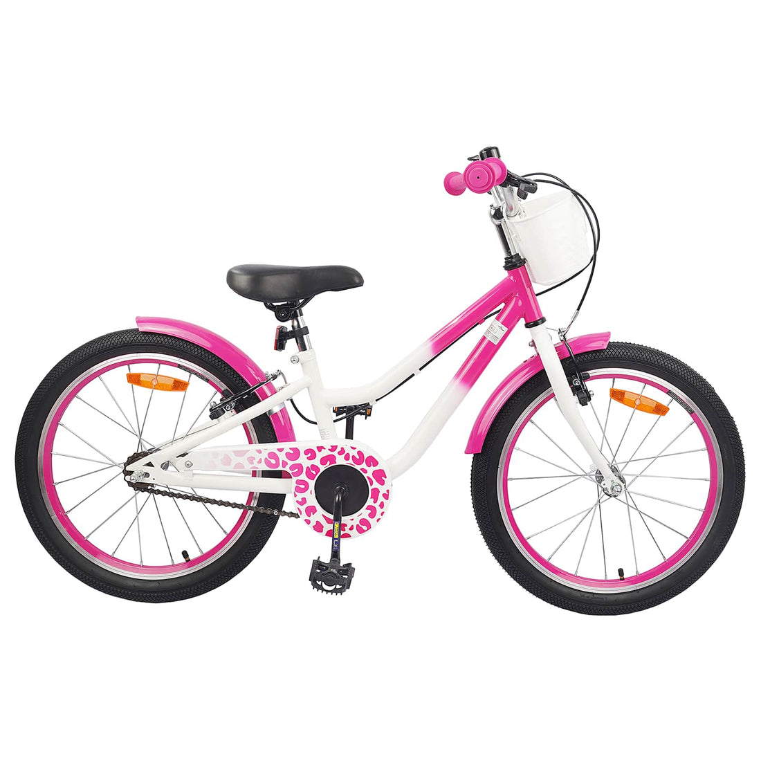 vidaXL Bicicleta Infantil 20 Pulgadas para 6-11 años Rosa