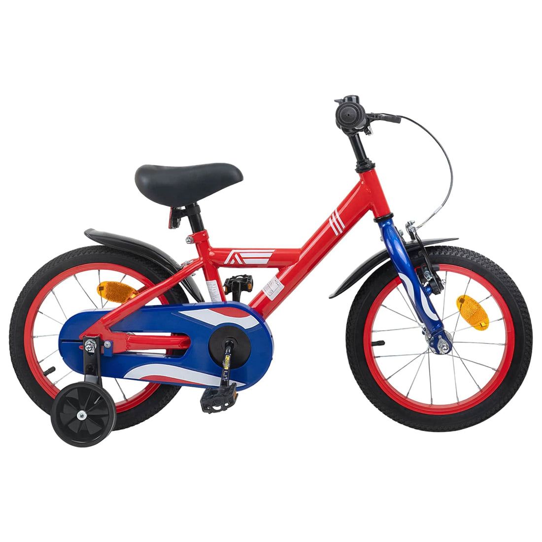 vidaXL Bicicleta Infantil 14 Pulgadas para niños de 3 a 5 años Rojo