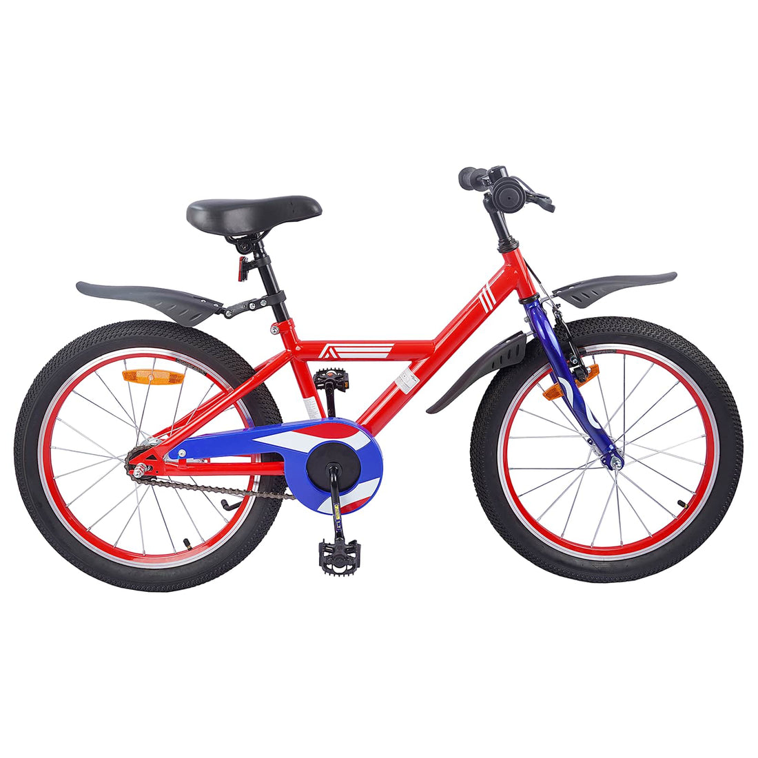 vidaXL Bicicleta Infantil 20 Pulgadas para 6-11 años Rojo