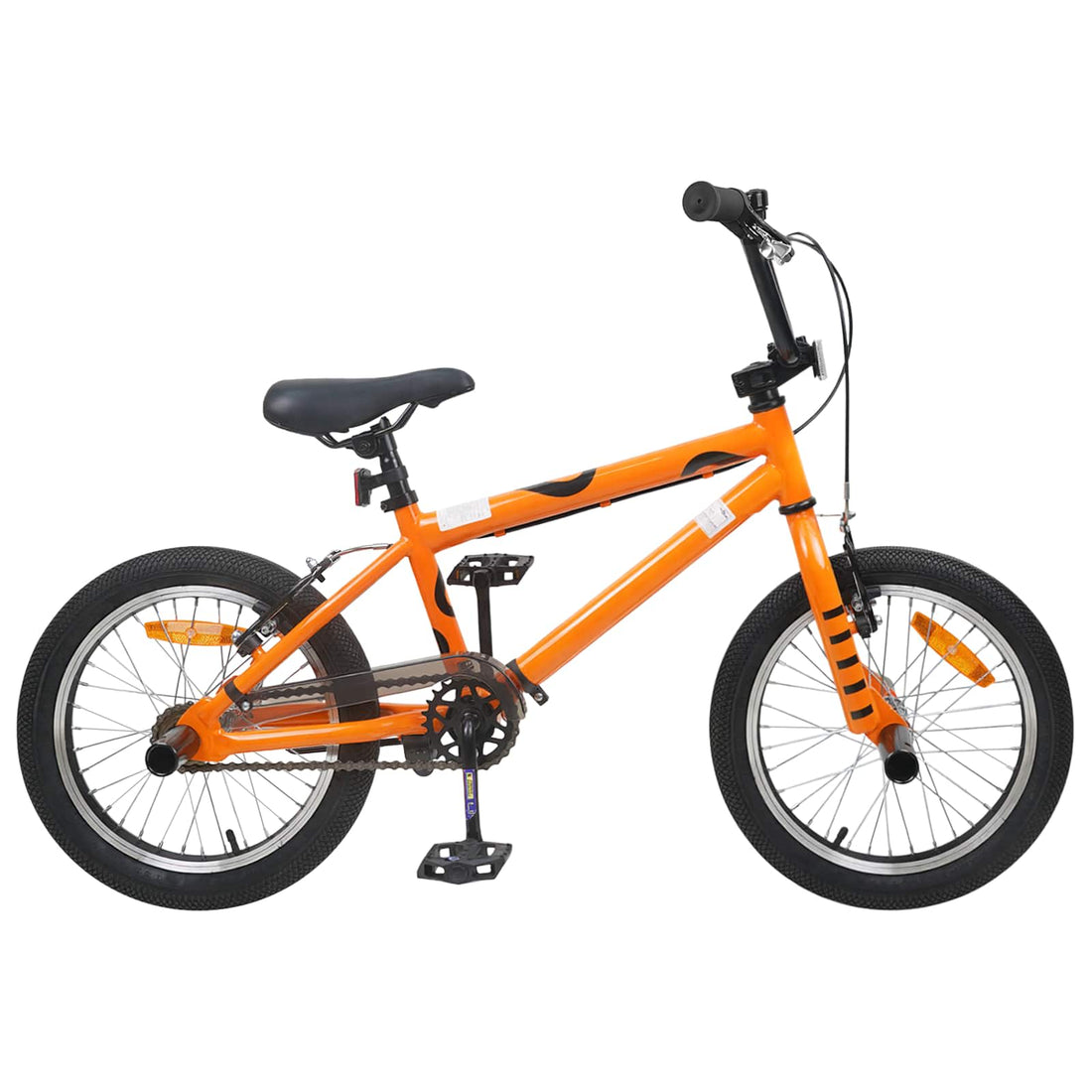 vidaXL BMX 16 Pulgadas para niños de 5 a 8 años Naranja