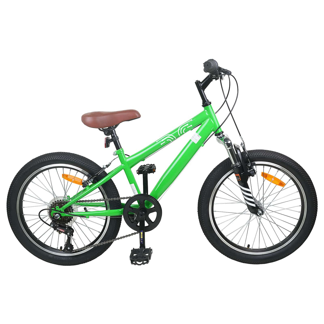 vidaXL Bicicleta de Montaña 24 Pulgadas 6-Velocidad para 8-12 años