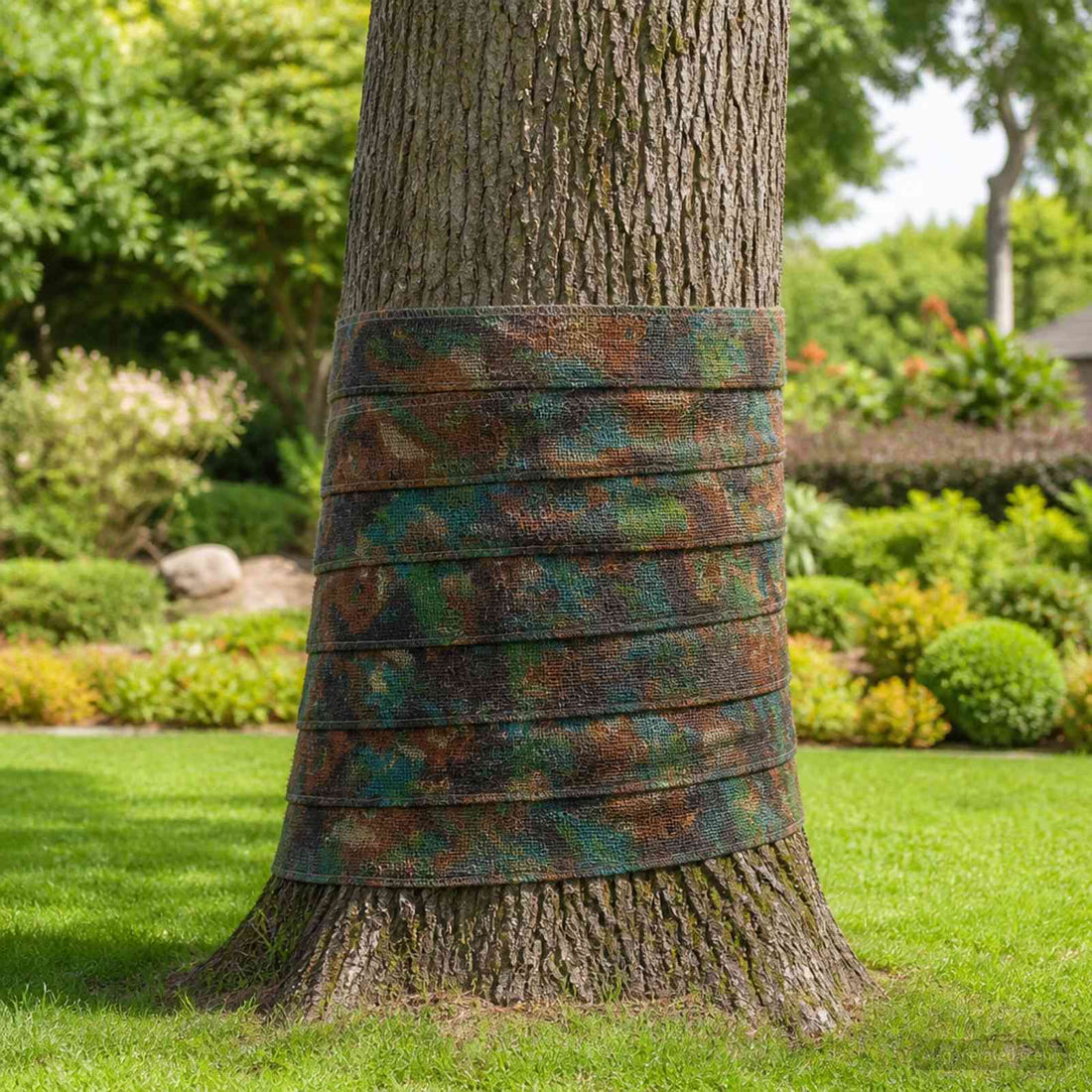 vidaXL Rollo de yute 200 x 500 cm Camuflaje
