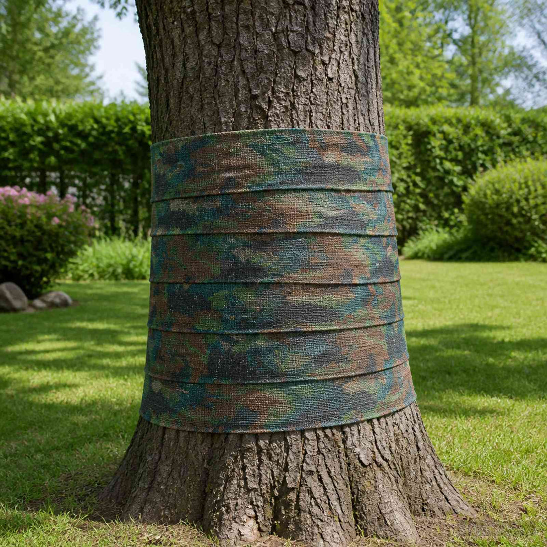 vidaXL Rollo de yute 50 x 2500 cm Camuflaje