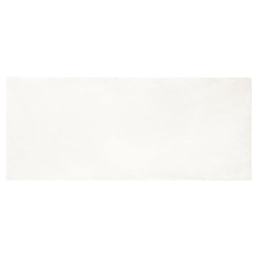 vidaXL Alfombra antideslizante de sintética de conejo OLITE Crema (2)