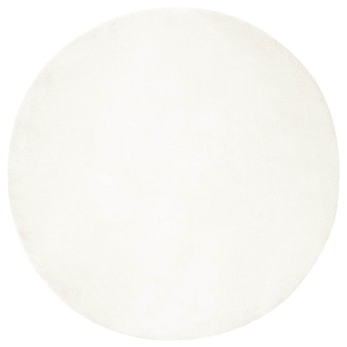 vidaXL Alfombra antideslizante de sintética de conejo OLITE Crema (2)