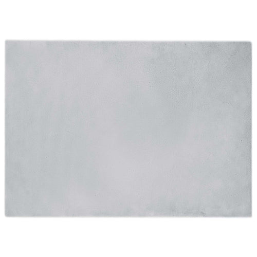 vidaXL Alfombra antideslizante de sintética de conejo OLITE Gris (2)