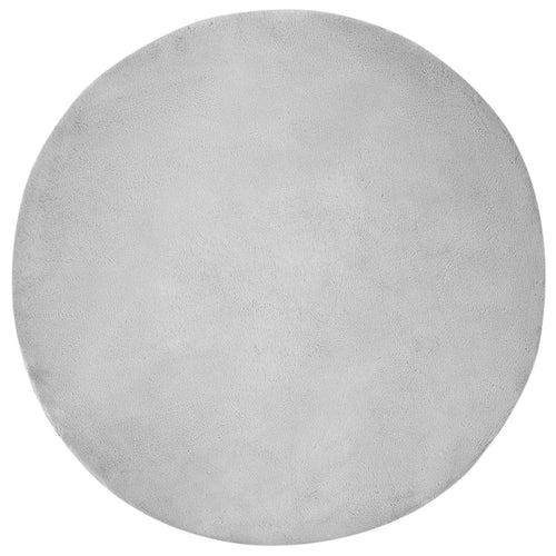 vidaXL Alfombra antideslizante de sintética de conejo OLITE Gris (2)
