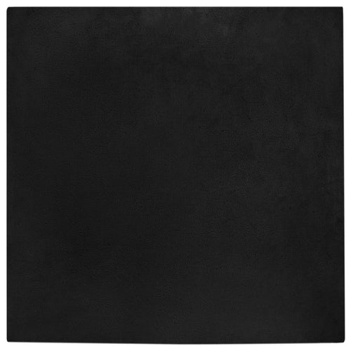 vidaXL Alfombra antideslizante de sintética de conejo OLITE Negro (2)