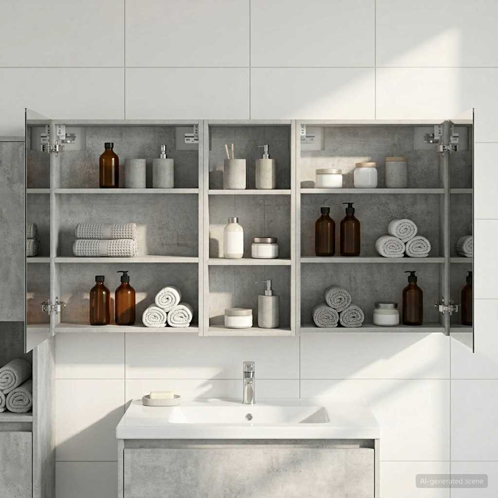 vidaXL Juego de Muebles de Baño 3 uds. 130 x 14,5 x 70 cm