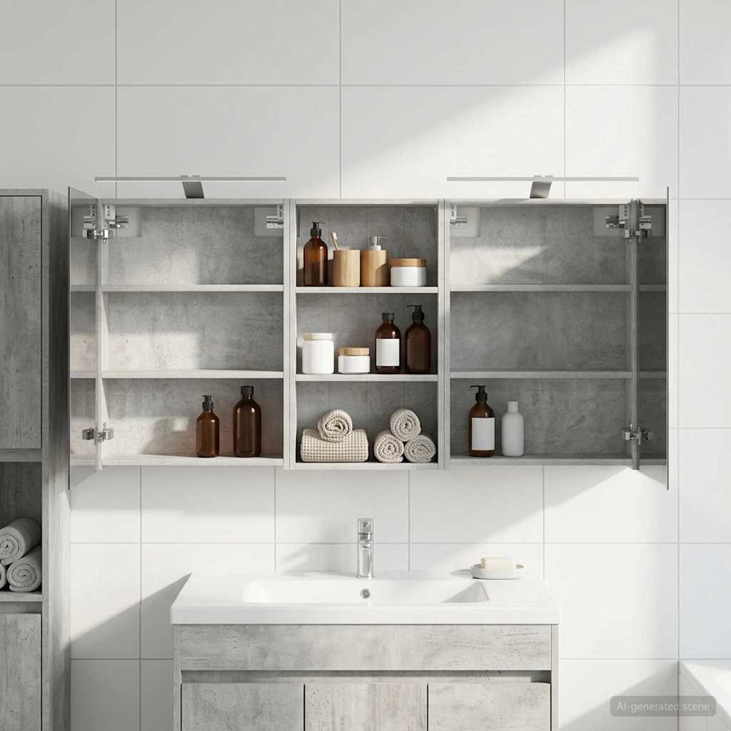 vidaXL Juego de Muebles de Baño 3 uds. 140 x 14,5 x 70 cm
