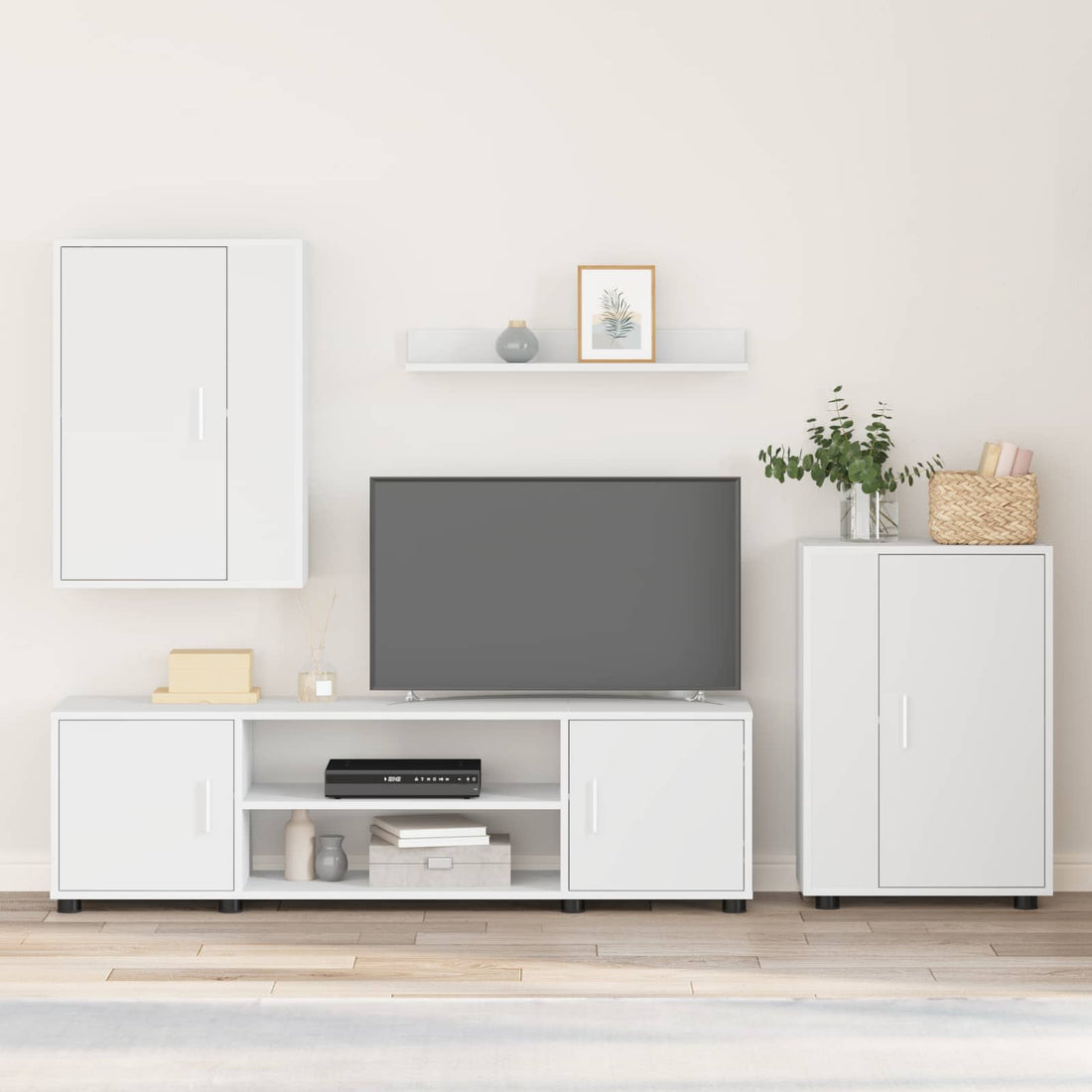 vidaXL Conjunto de mueble de TV Madera de ingeniería