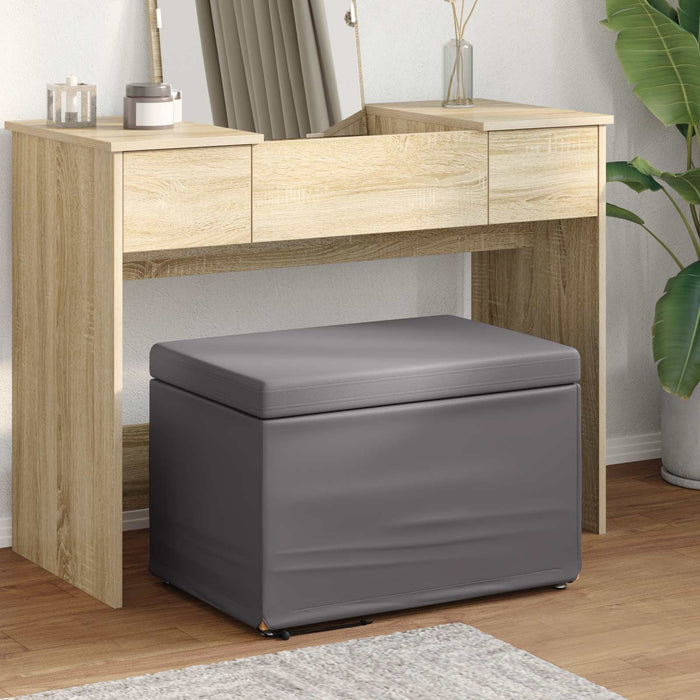vidaXL Taburete Gris 61 x 41 x 40 cm