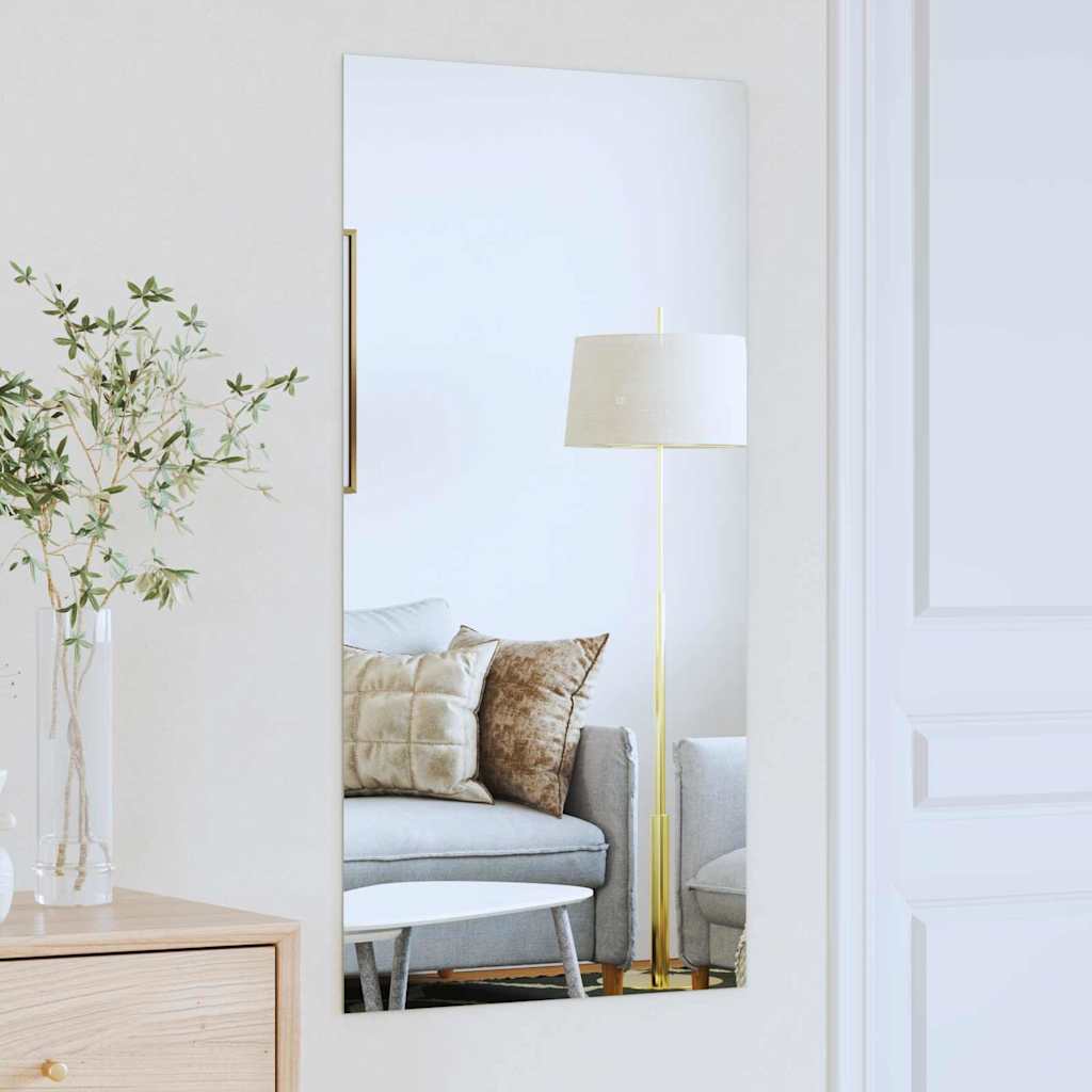 vidaXL Espejo de pared Rectangular 50 x 100 cm vidrio templado