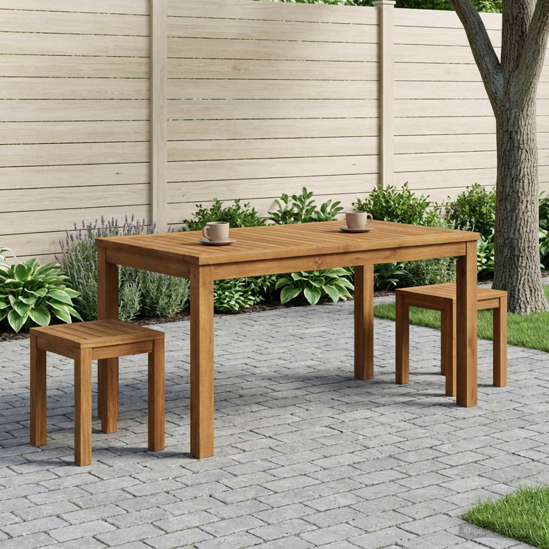 vidaXL Mesa de centro Natural 50 x 100,5 x 45 cm