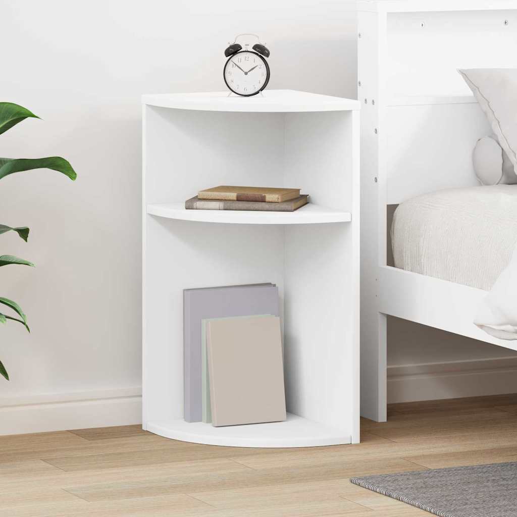 vidaXL Mesa Auxiliar 29,6 x 29,6 x 60 cm Madera de ingeniería