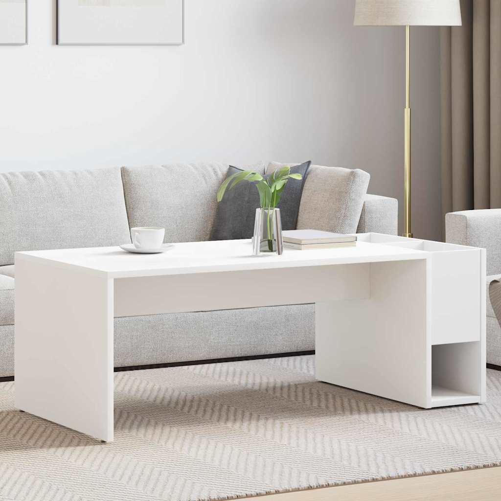 vidaXL Mesa de Café 101,5 x 50 x 37 cm Madera de ingeniería