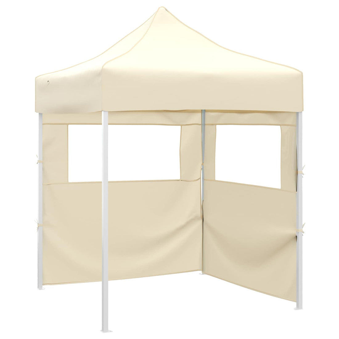 vidaXL Carpa de Fiesta 200 x 200 x 315 cm Crema Tela Oxford