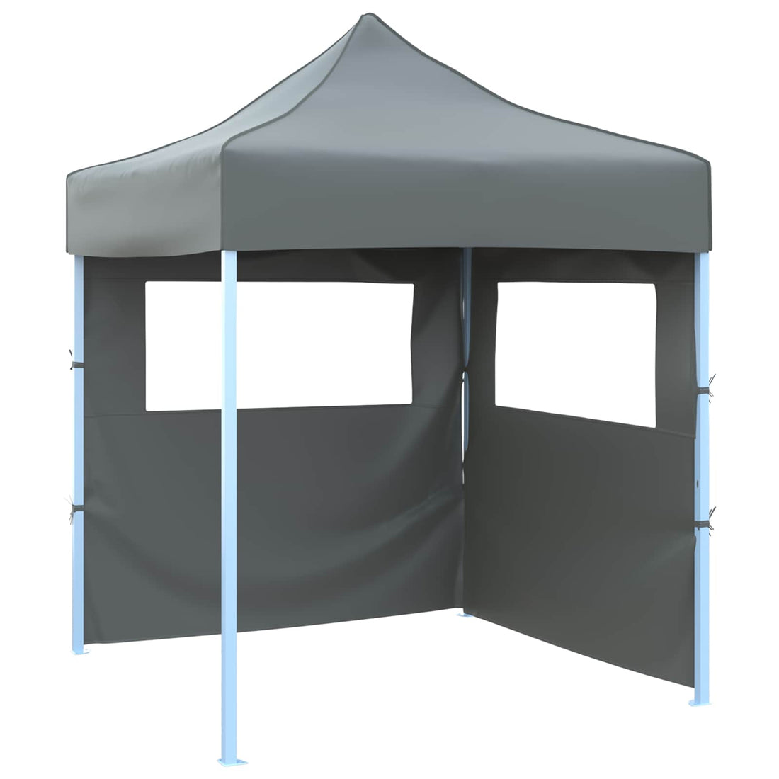 vidaXL Carpa de Fiesta 200 x 200 x 315 cm Gris antracita Tela Oxford