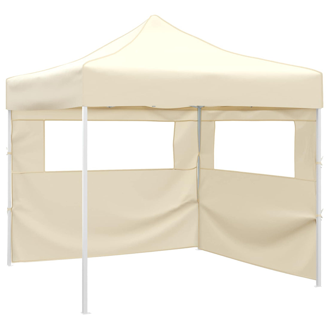 vidaXL Carpa de Fiesta 291 x 291 x 315 cm Crema Tela Oxford