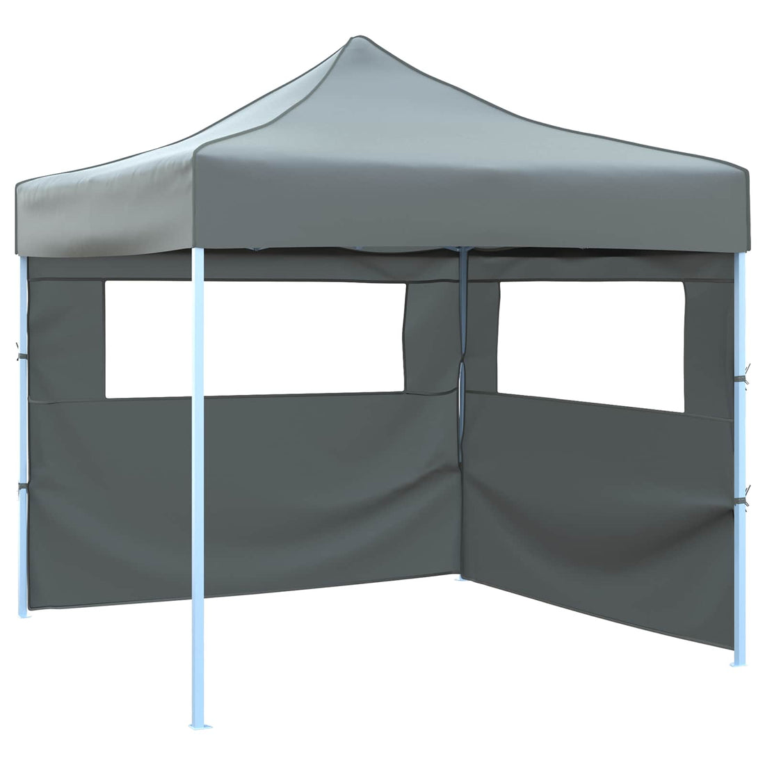 vidaXL Carpa de Fiesta 291 x 291 x 315 cm Gris antracita Tela Oxford