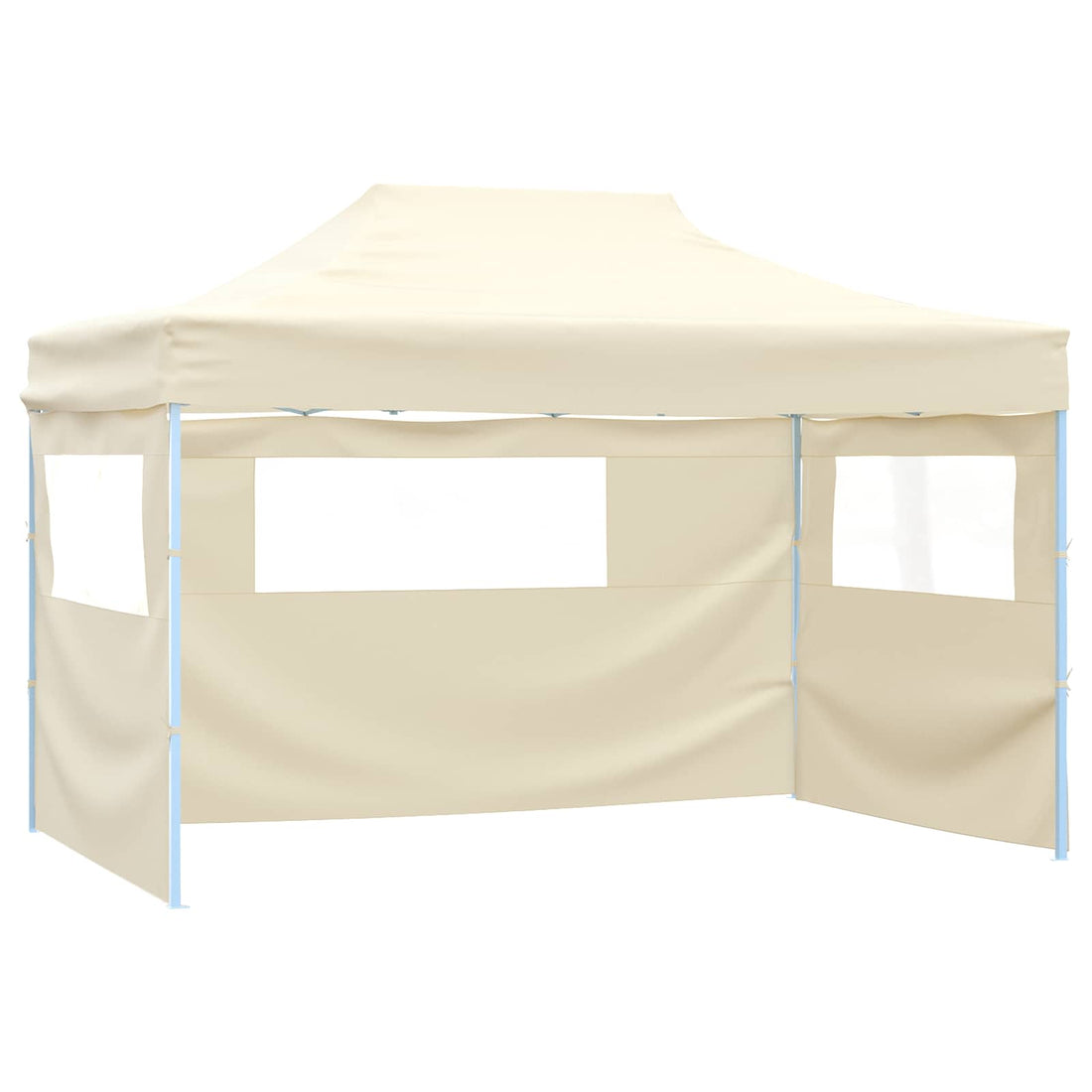 vidaXL Carpa de Fiesta 280 x 410 x 315 cm Crema Tela Oxford