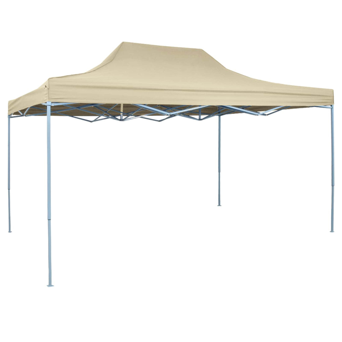 vidaXL Carpa de Fiesta 291 x 431 x 315 cm Crema Tela Oxford