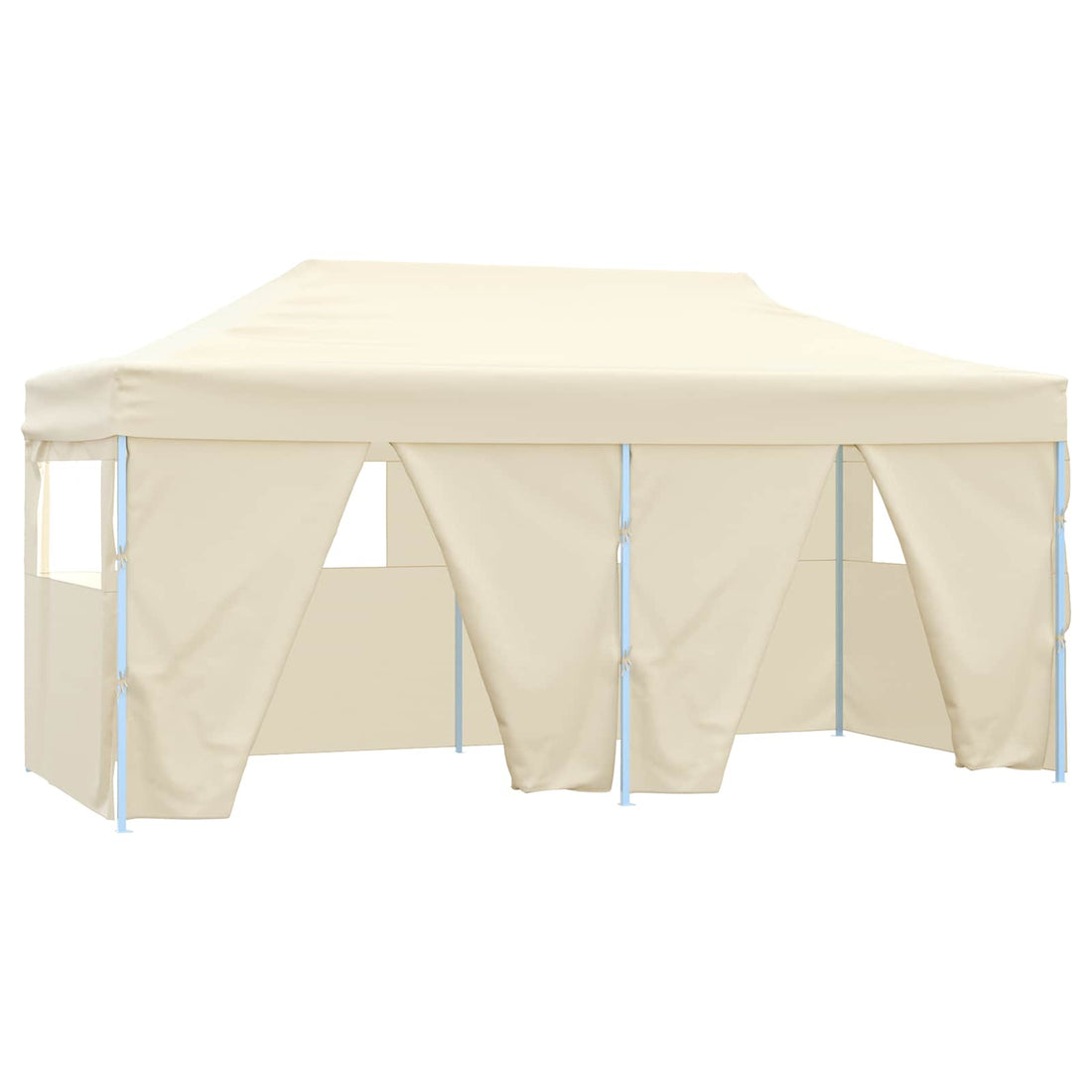 vidaXL Carpa de Fiesta 291 x 580 x 315 cm Crema Tela Oxford