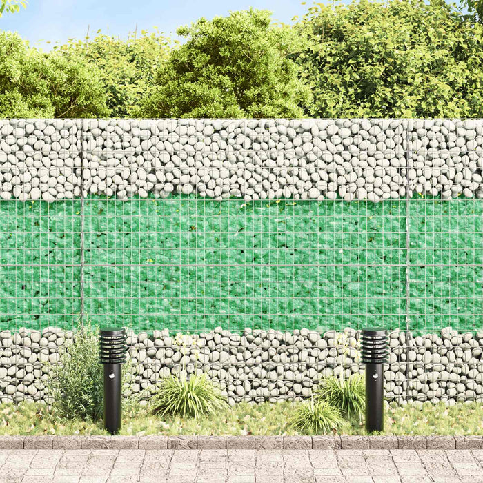 vidaXL Piedras de Jardín Verde claro 12 cm Cristal