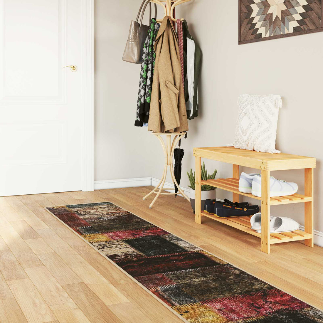 vidaXL Pasillo de alfombra MARSA Multicolor 50 x 450 cm