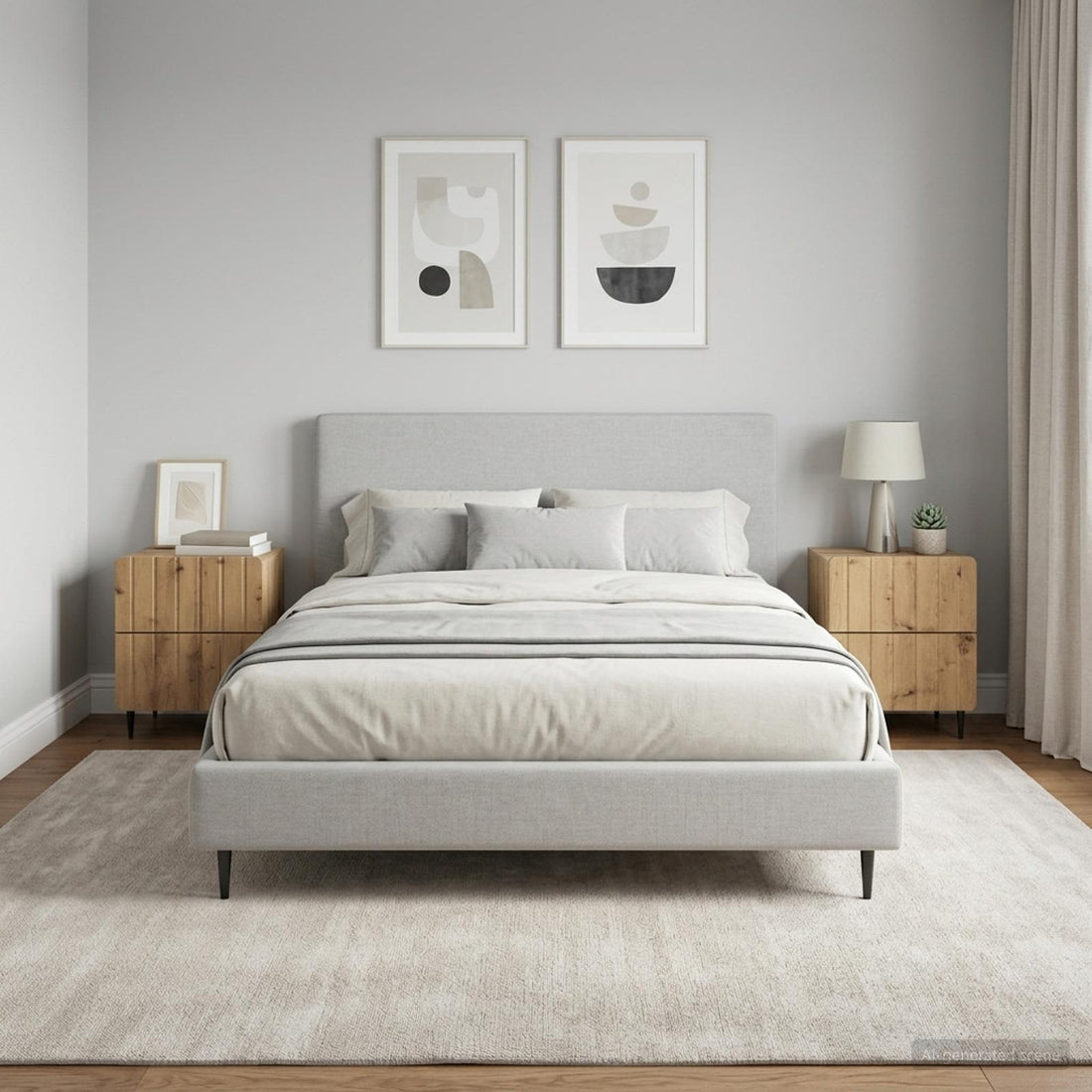 vidaXL Armario de Noche 2 uds. Roble artisan 43 x 34,5 x 49,5 cm