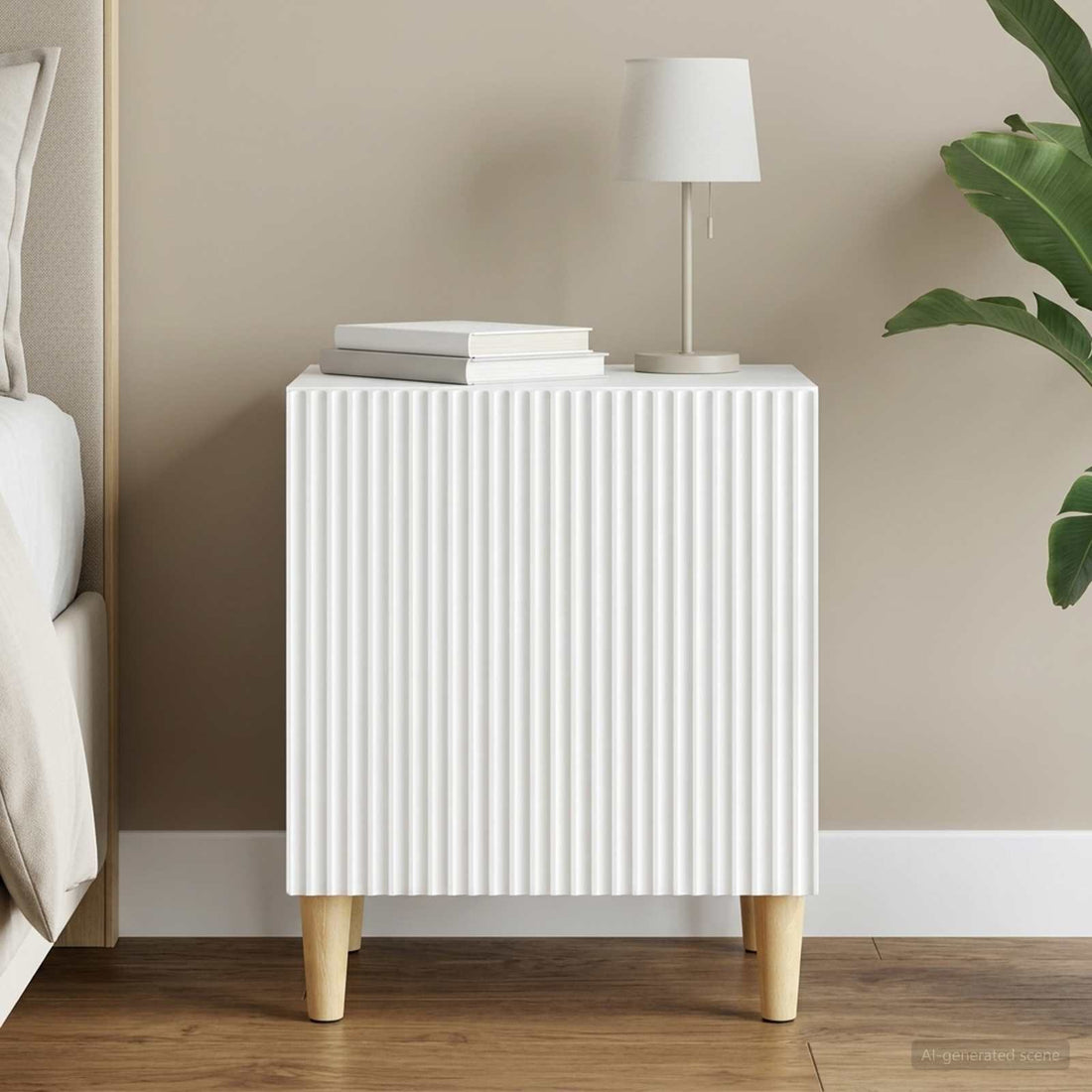 vidaXL Armario de Noche 43 x 34,5 x 50 cm Madera de Ingeniería