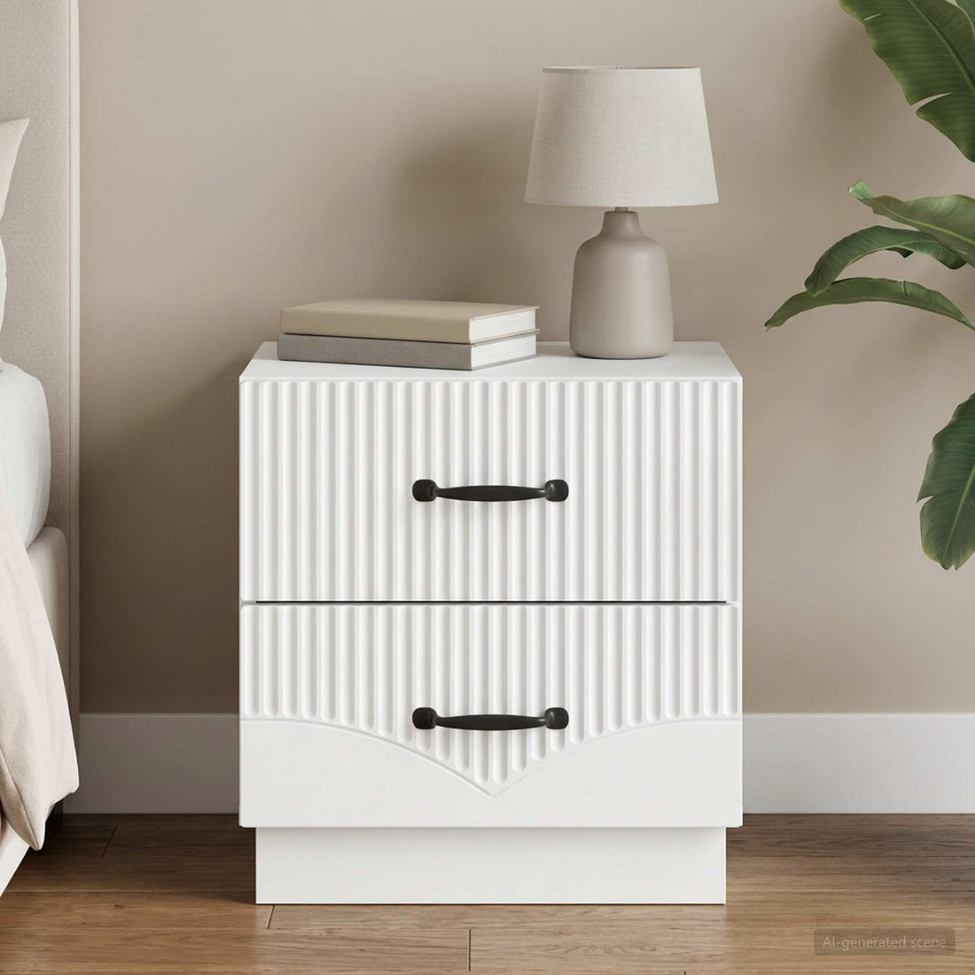 vidaXL Armario de Noche 43 x 34,5 x 44,5 cm Madera de Ingeniería