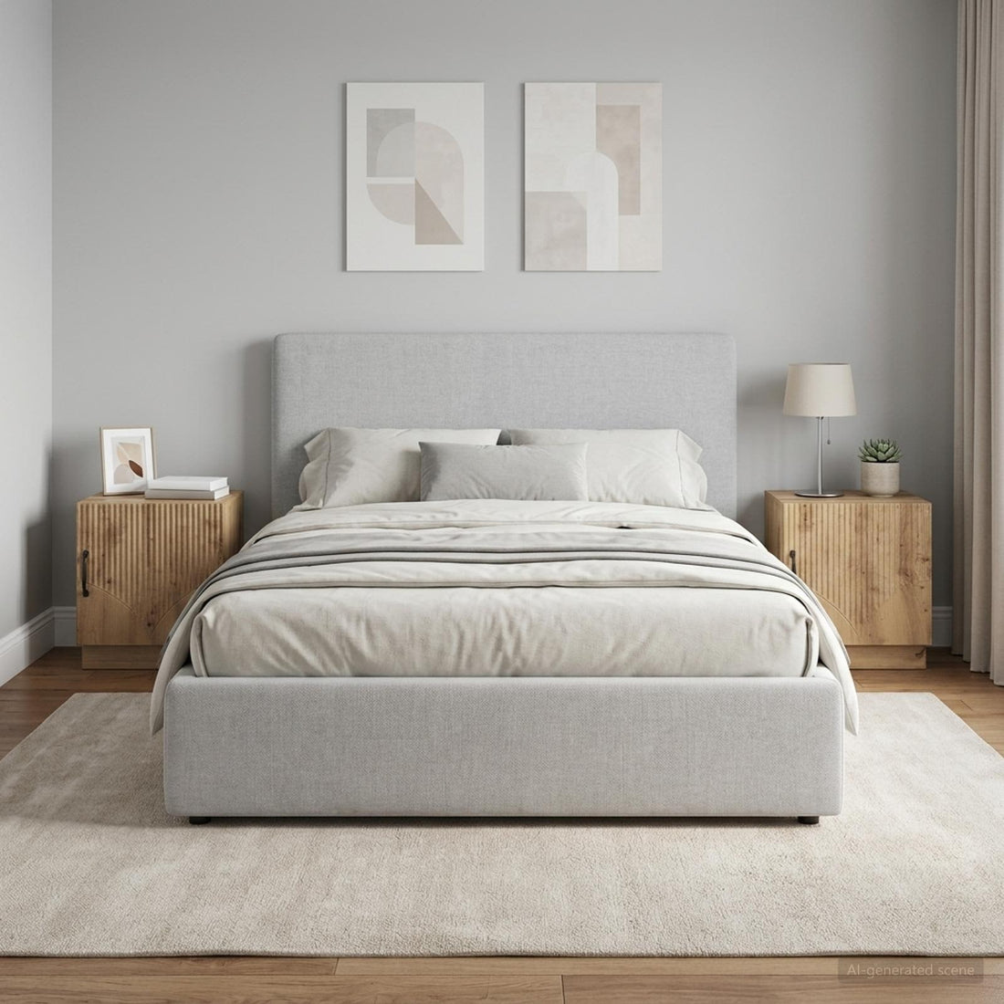 vidaXL Mesita de Noche 2 uds. Roble artisan 43 x 34,5 x 47 cm