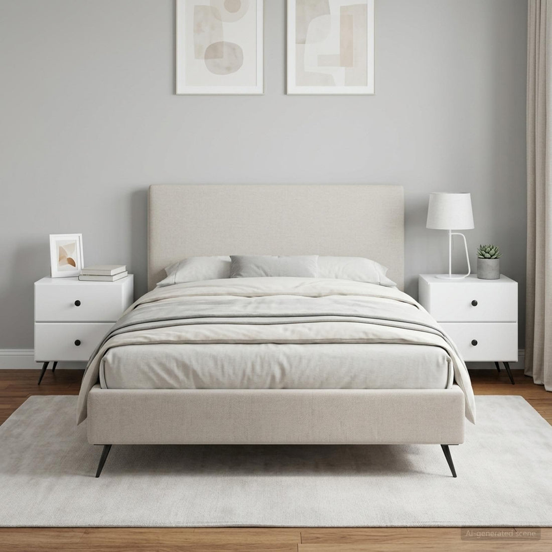 vidaXL Armario de Noche 2 uds. 43 x 34,5 x 47,5 cm