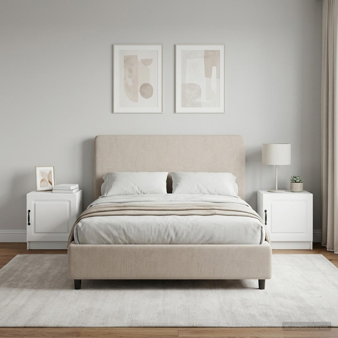 vidaXL Armario de Noche 2 uds. 43 x 34,5 x 47 cm Madera de Ingeniería