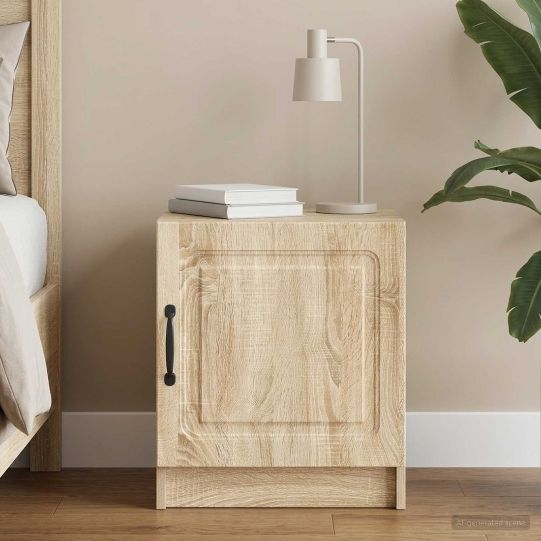 vidaXL Armario de Noche Roble Sonoma 43 x 34,5 x 47 cm
