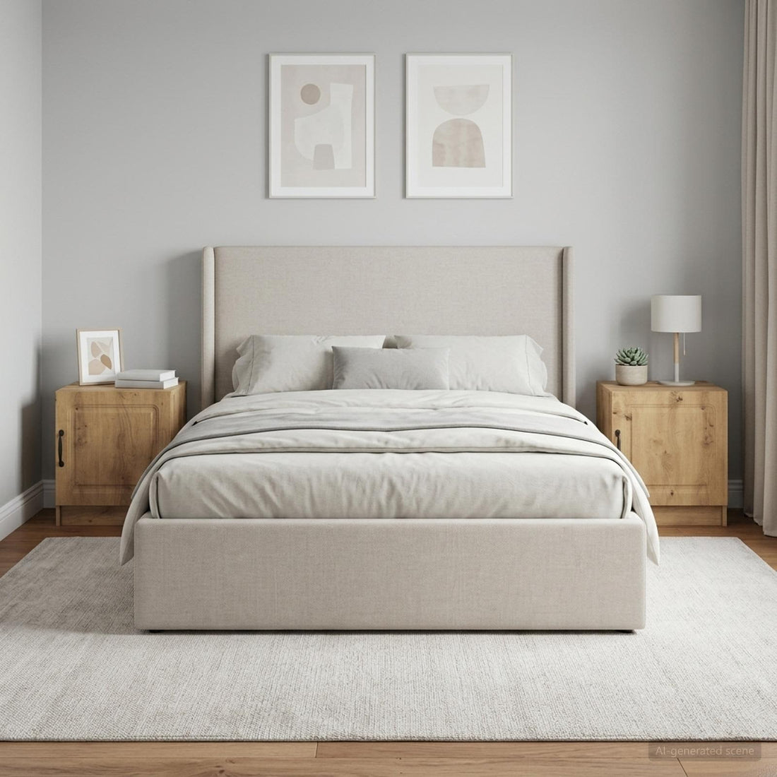 vidaXL Armario de Noche 2 uds. Roble artisan 43 x 34,5 x 47 cm
