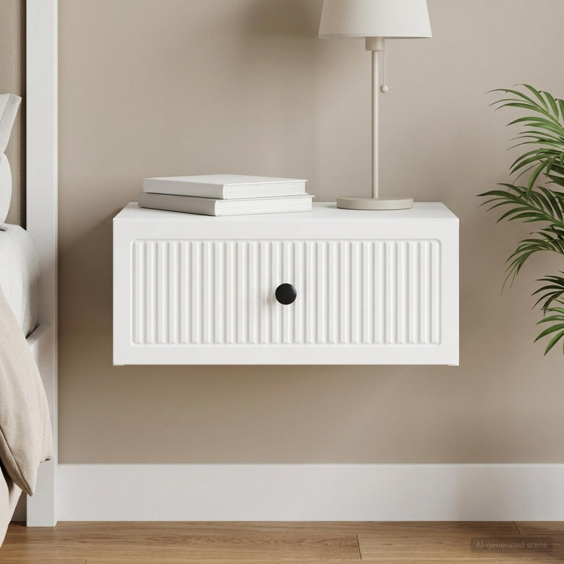 vidaXL Armario de Noche 49 x 34,5 x 20 cm Madera de Ingeniería