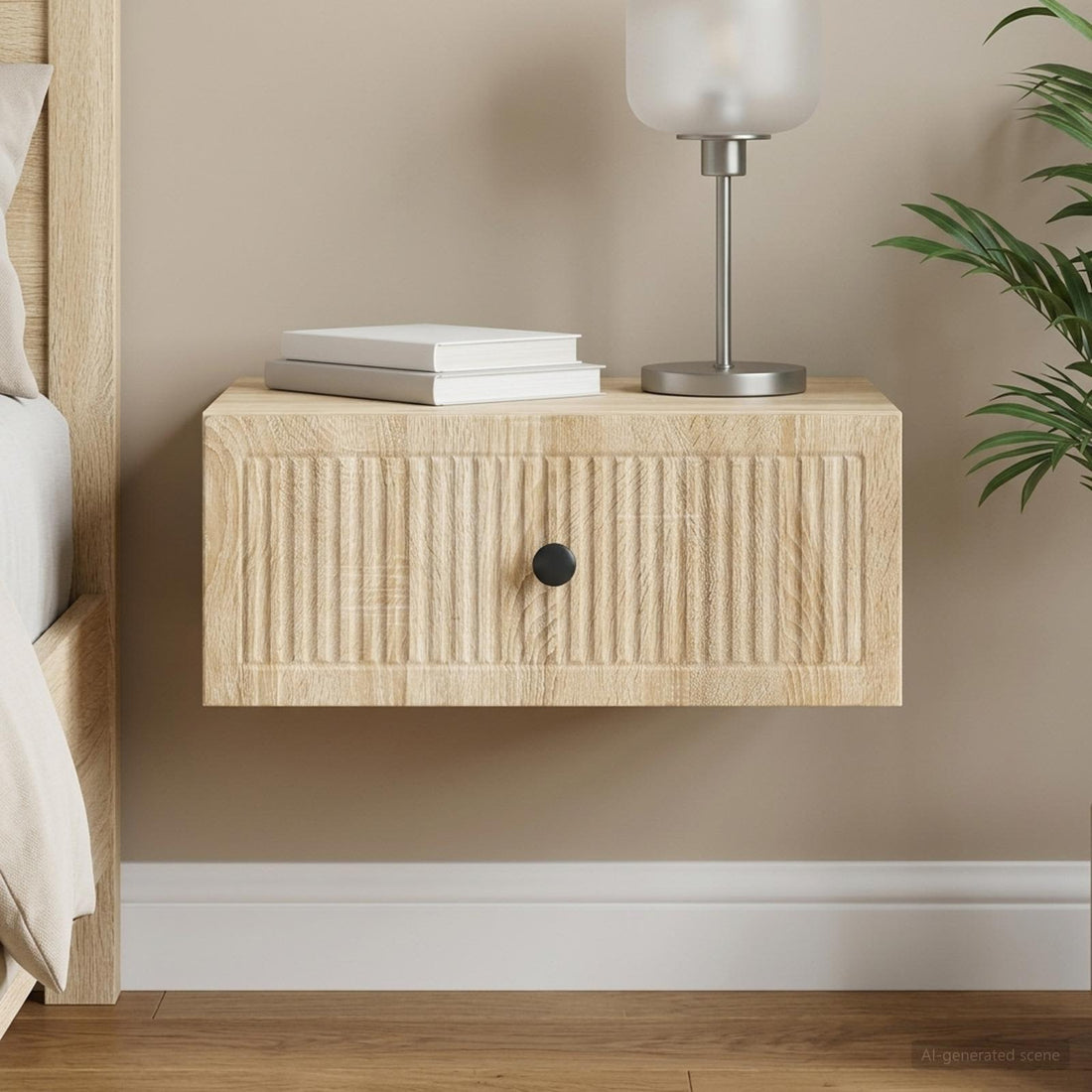 vidaXL Armario de Noche Roble Sonoma 49 x 34,5 x 20 cm