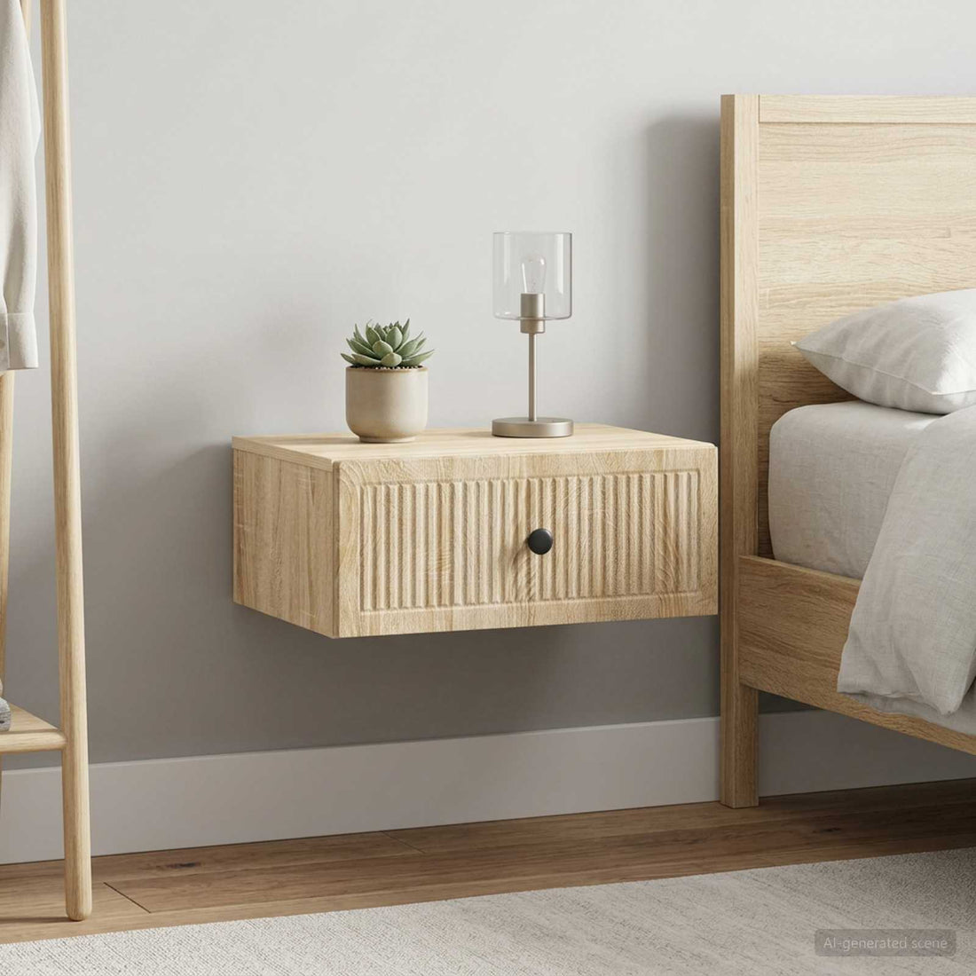 vidaXL Armario de Noche 2 uds. Roble Sonoma 49 x 34,5 x 20 cm