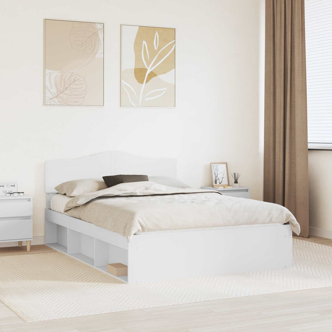 vidaXL Estructura de cama 160 x 200 cm Madera de pino macizo